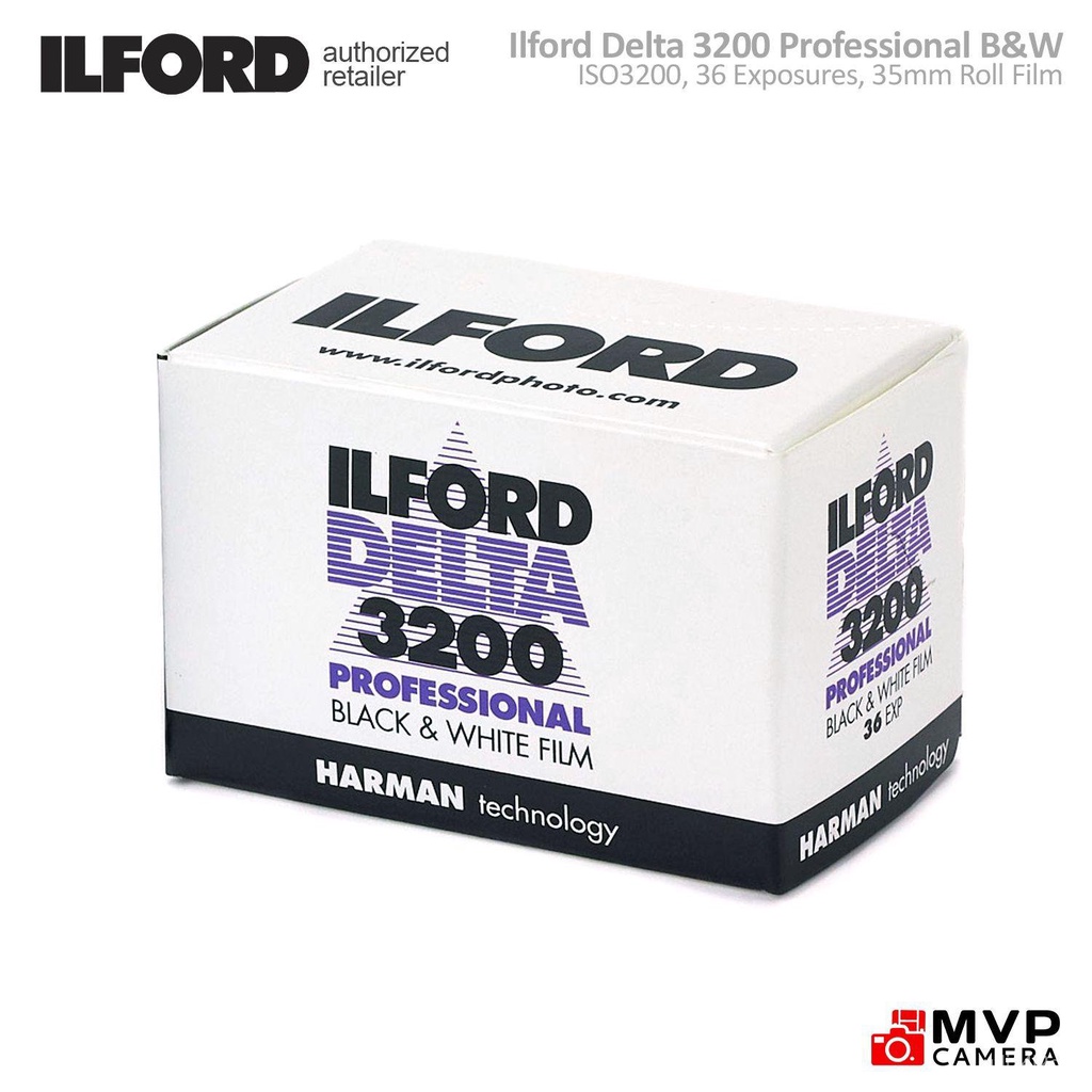 ILFORD Delta 3200 Professional Black And White Negative Film ISO 3200 ...