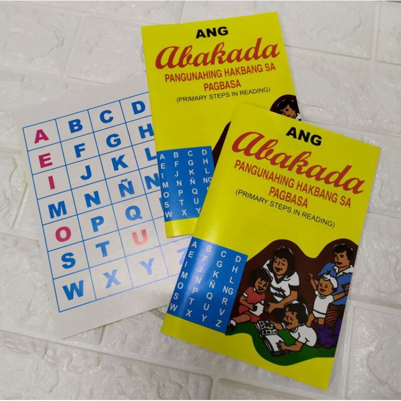 ABAKADA ( PRIMARY STEPS IN READING ) 96 | Shopee Philippines