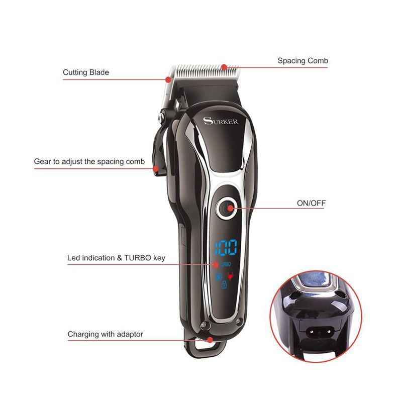 surker hair clippers accessories