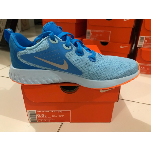 nike legend react aqua
