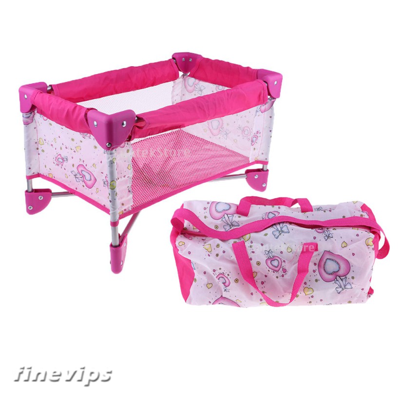 baby doll crib and stroller