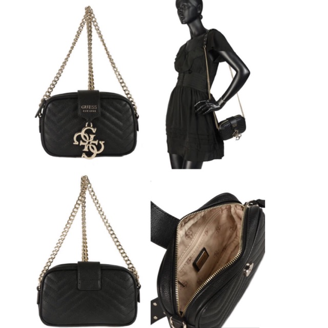 guess crossbody black