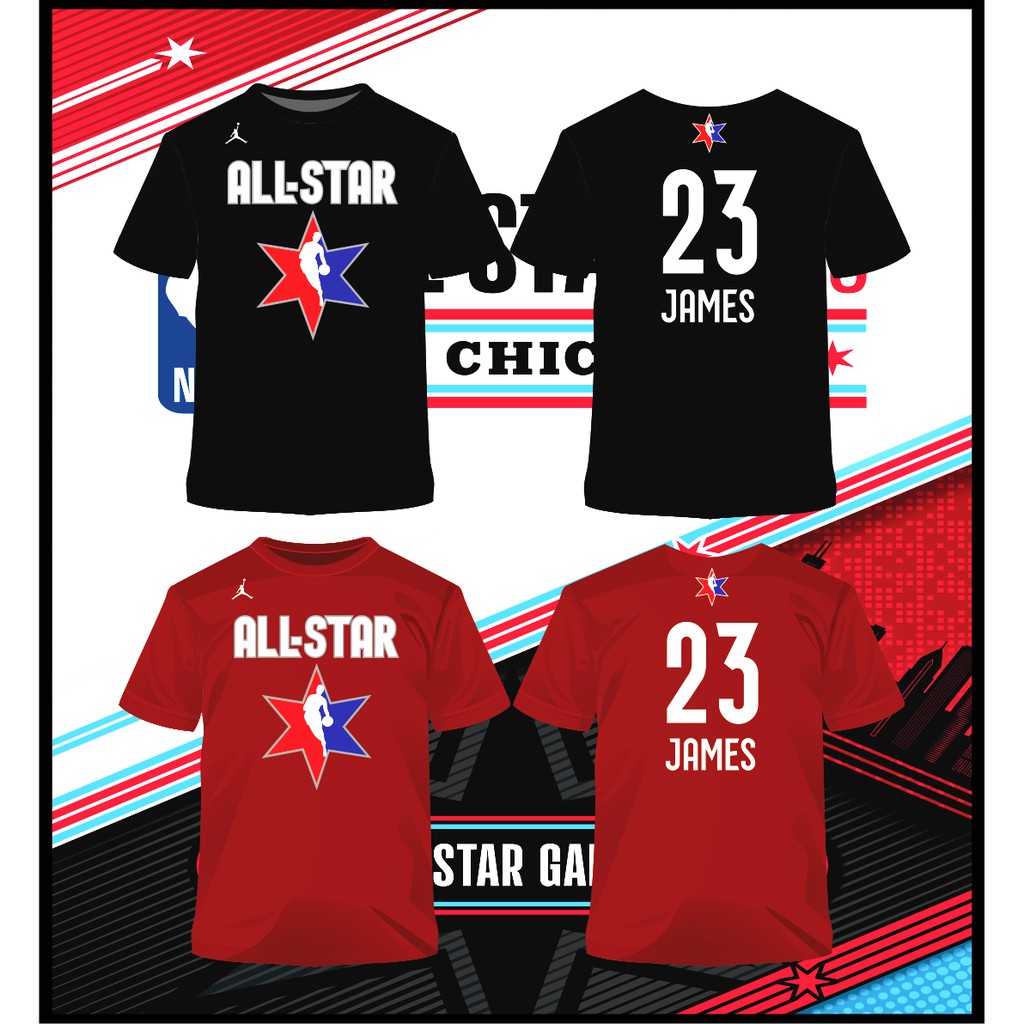 lebron james all star t shirt