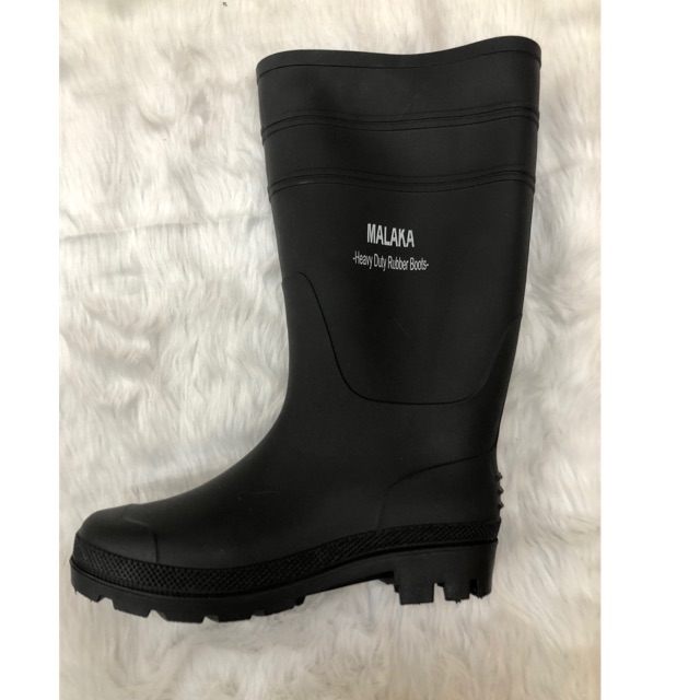 rubber rain boots