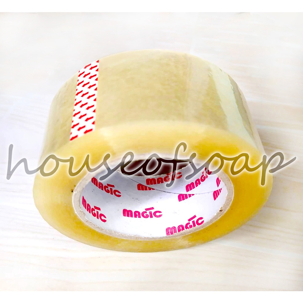 PACKAGING TAPE JUMBO CLEAR TAPE 2x200 / 2"x100 Shopee Philippines