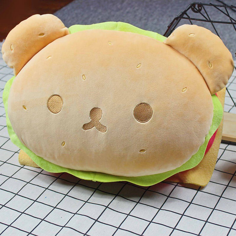 burger bear plush