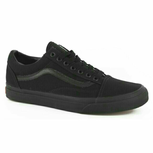 vans full black old school