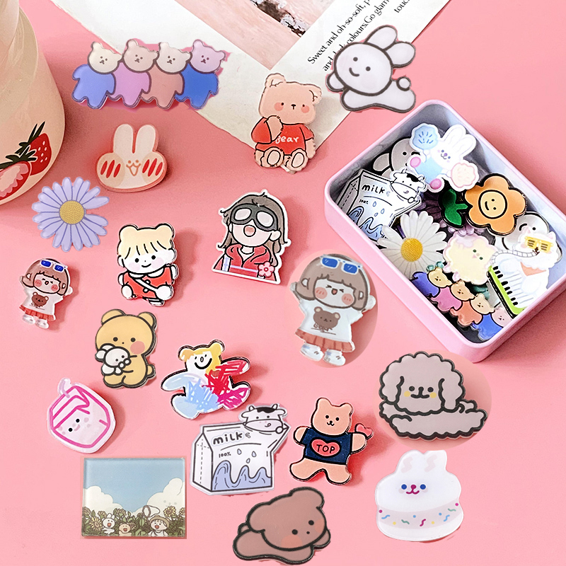 Japanese Korean Cute Brooch Pin Badge Accessories | Shopee Philippines