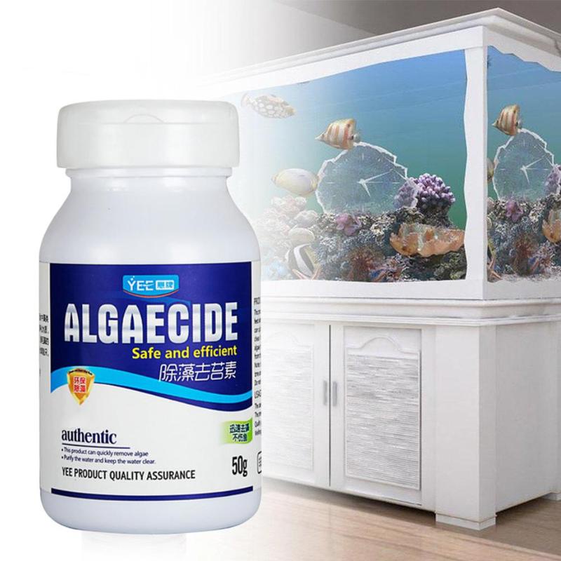 Portable Algae removal powder Aquarium Algaecide Aquatic Algae Control
