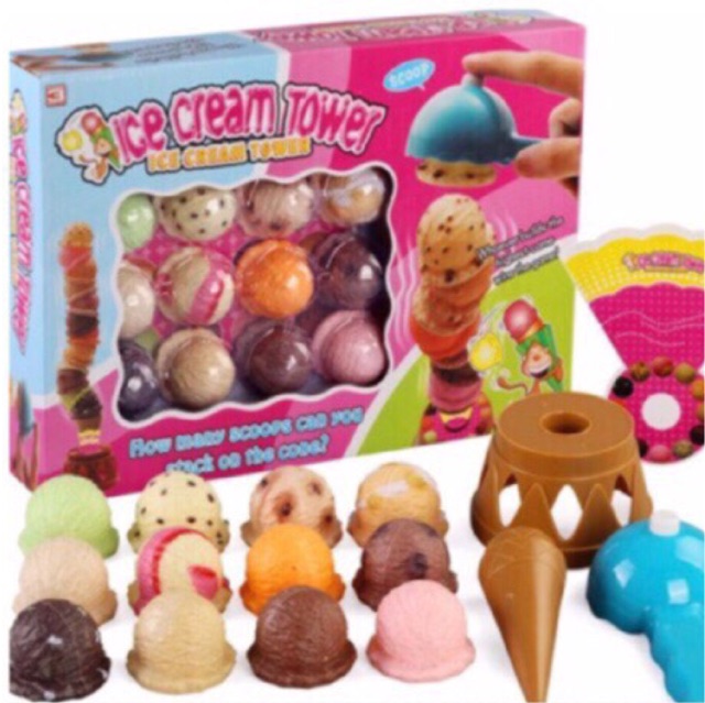 ice cream tower toy