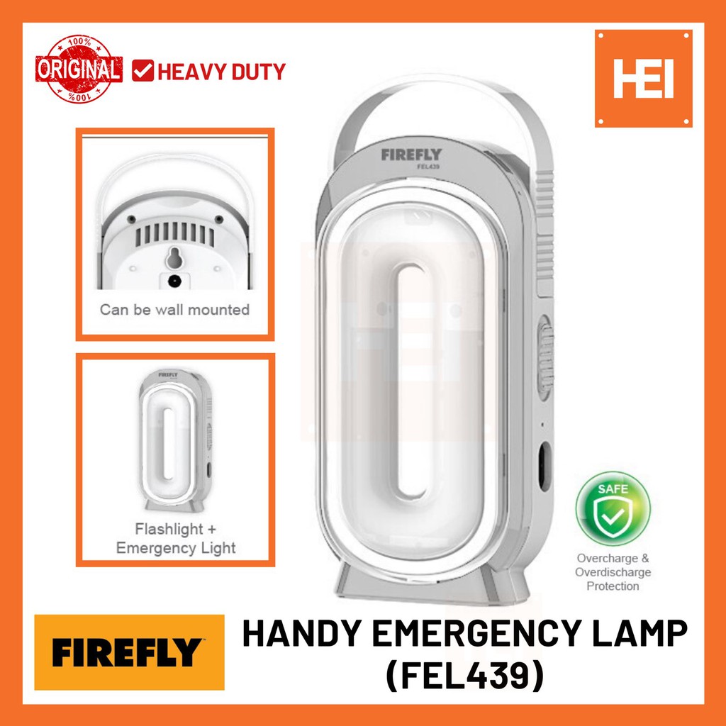 Firefly Handy Rechargeable Emergency Lamp (FEL439 ...