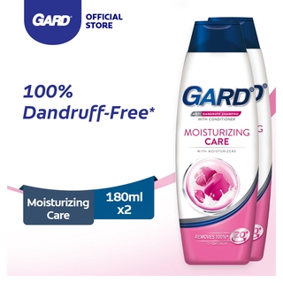 GARD Anti-Dandruff Moisturizing Care Shampoo 180mL Pack of 2