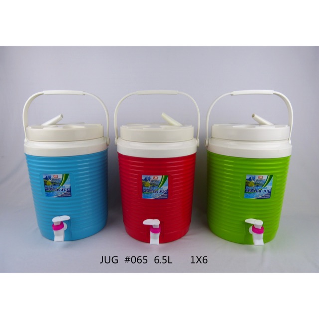 Unibest cooler&water jug ripple style 6.5L 065 | Shopee Philippines