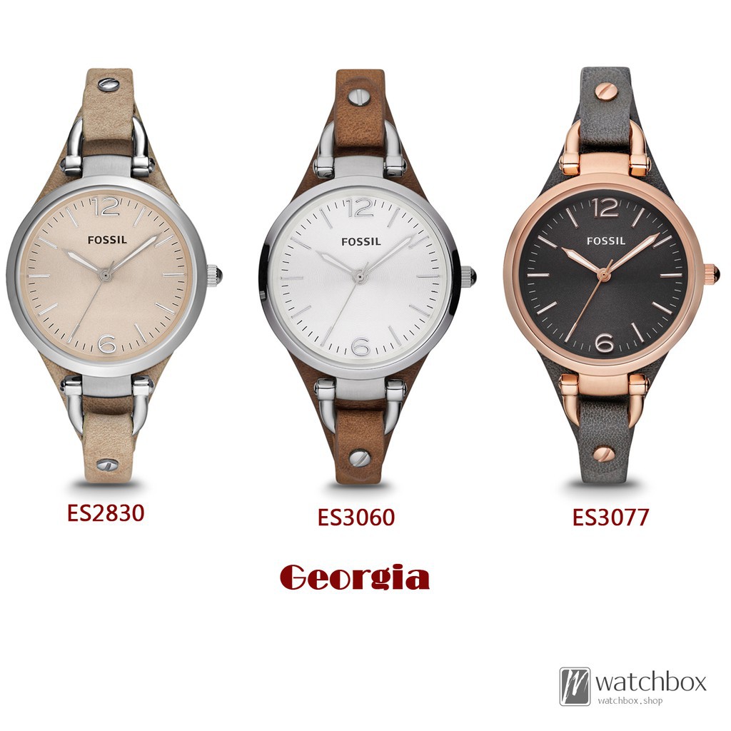 fossil watch ladies waterproof