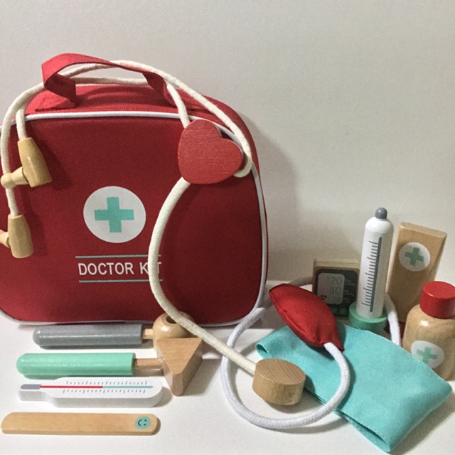 kmart wooden doctor kit