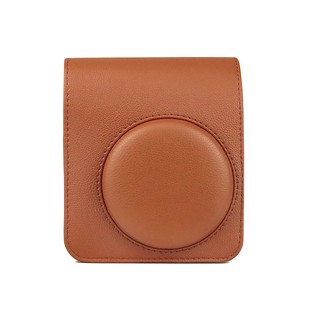 【Free Sticker】Camera Case Bag Retro PU Leather Cover Carry Shell For Fujifilm Instax Mini 40 #2