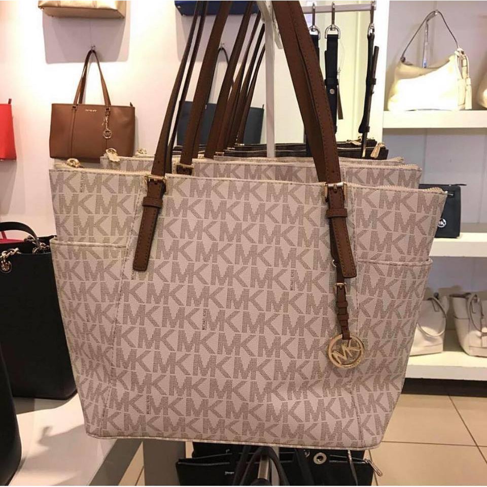 mk monogram tote bag