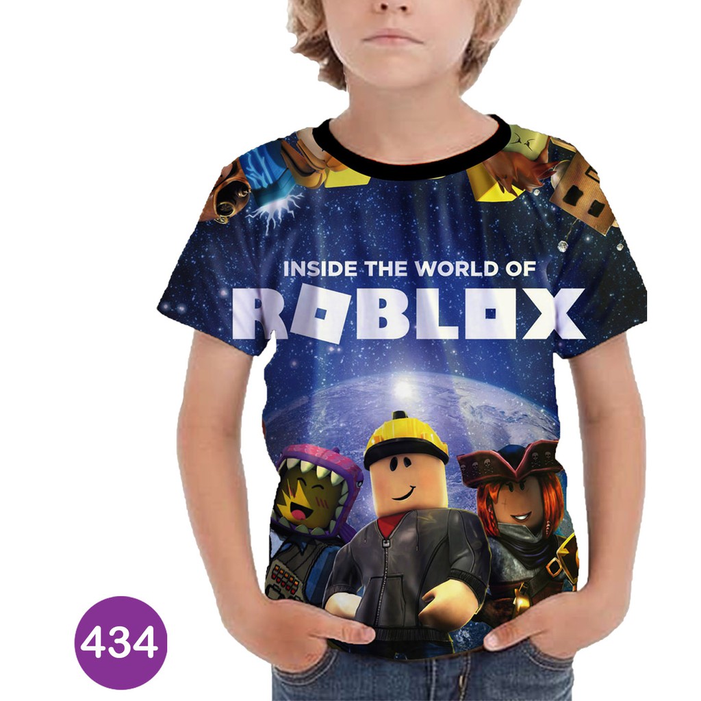 Roblox 3d T Shirt Funny Cartoon Shirt 434 Shopee Philippines - roblox shirt funny