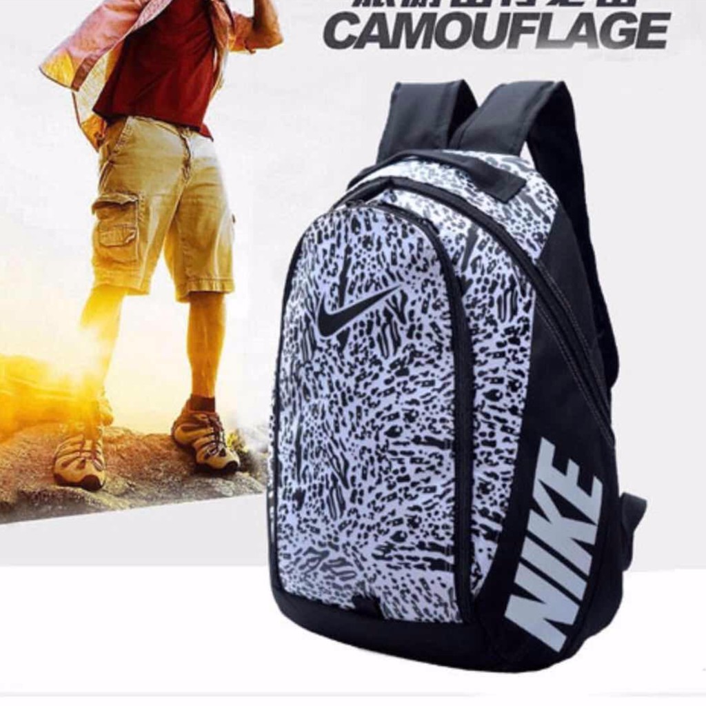 nike leopard print bag