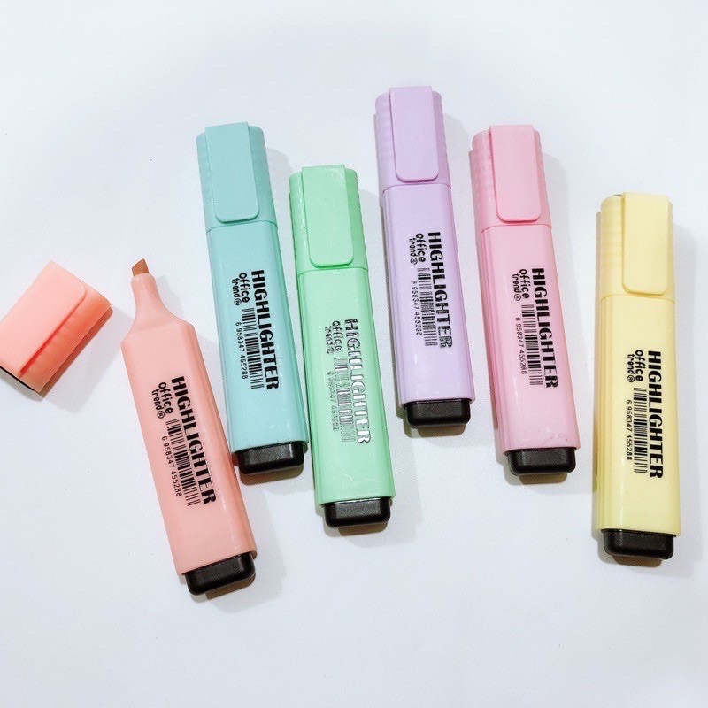 highlighter pen/ text marker 6 colors Shopee Philippines