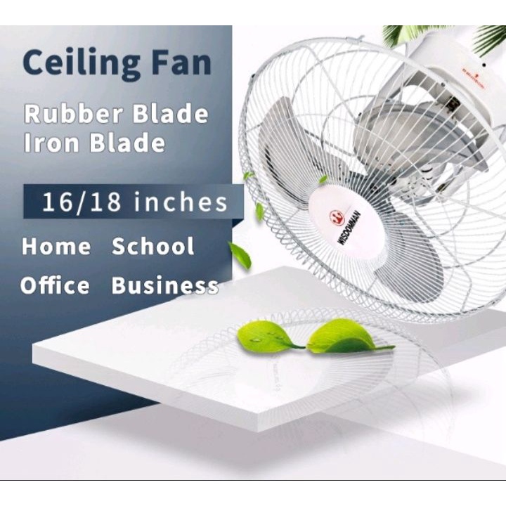 WlSDOMMAN Orbit Fan Ceiling Fan Ceiling Fan Shaking Head Ceiling