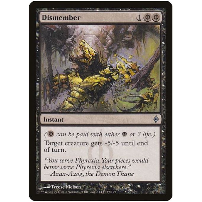 Magic the Gathering | Dismember | Shopee Philippines