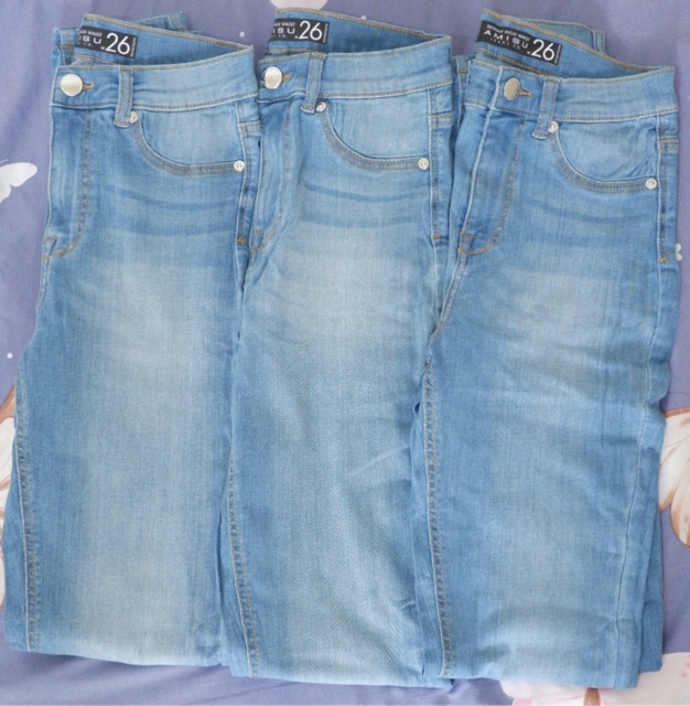 amisu jeans skinny high waist
