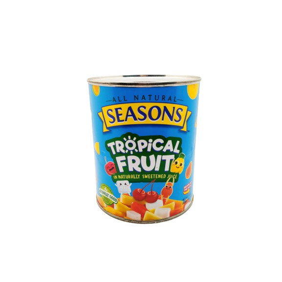 Seasons Tropical Fruit Cocktail In Naturally Sweetened Juice Shopee Philippines