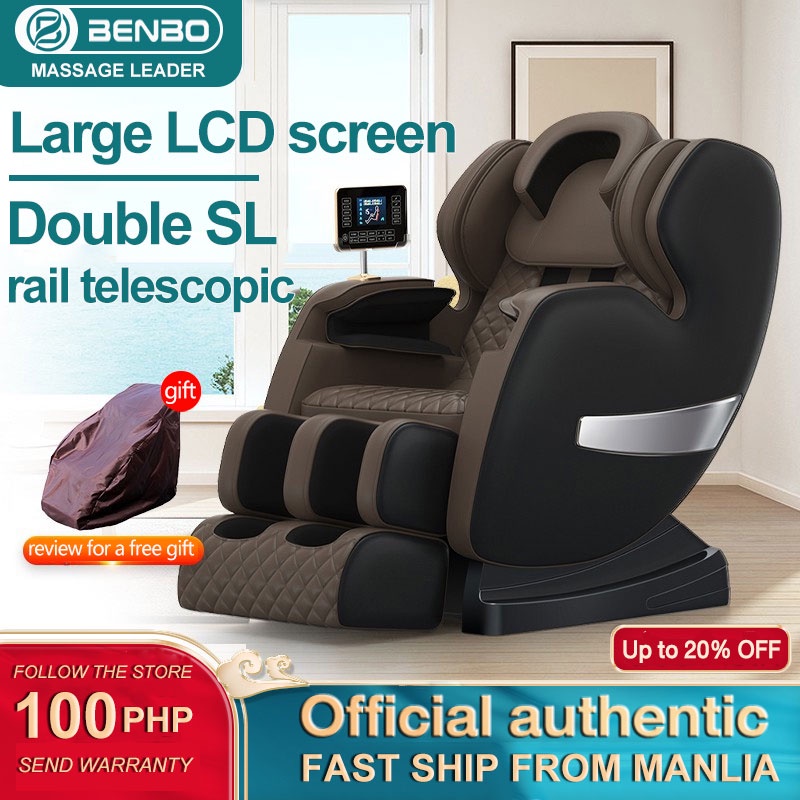 Benbo massage chair SL track 4D robotic arm massage full body massage