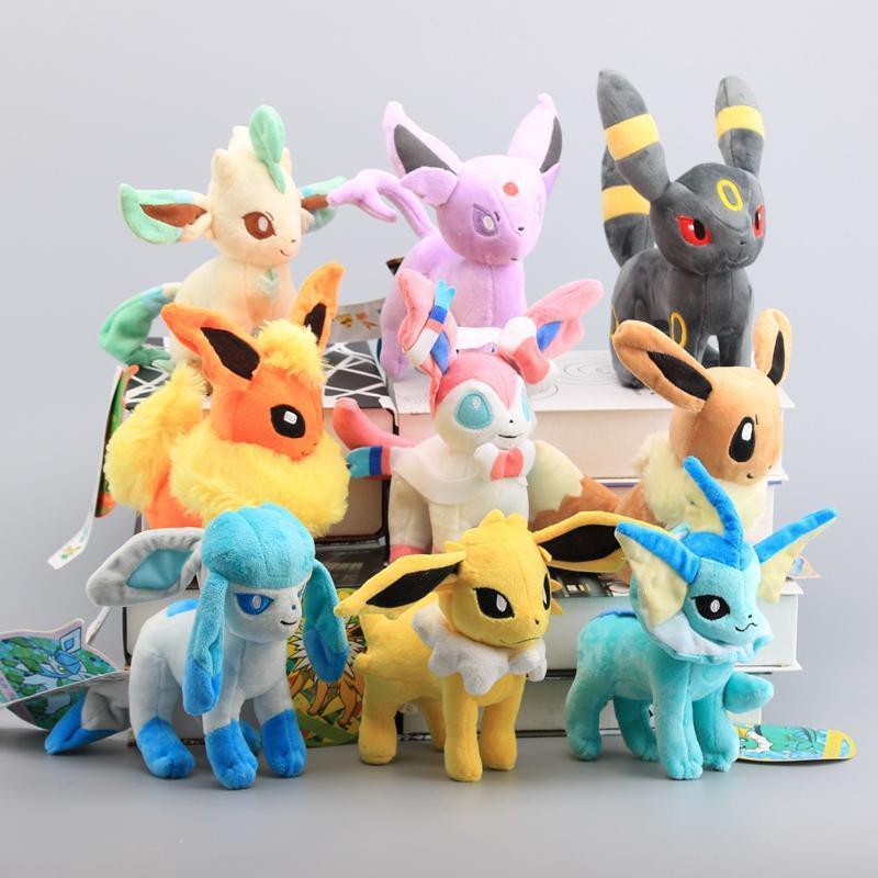 pokemon plush eevee evolutions