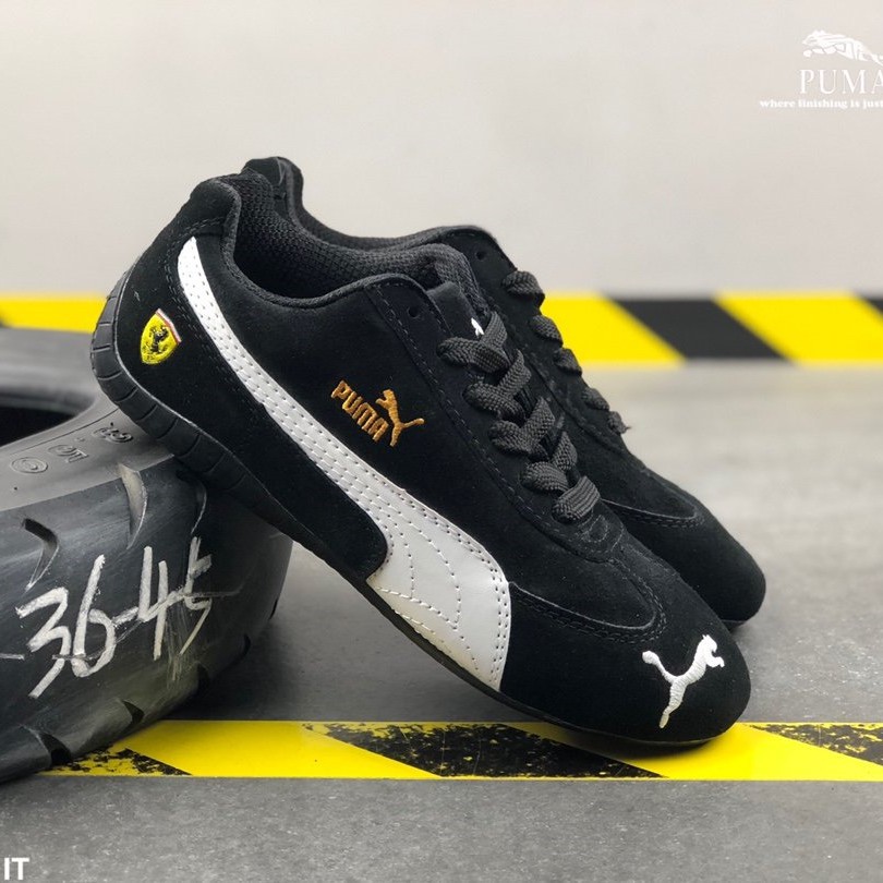 puma ferrari yellow shoes
