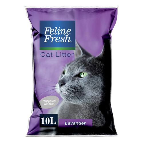 Feline Fresh Cat Litter Clumping LAVANDER 10L/8kg Shopee Philippines