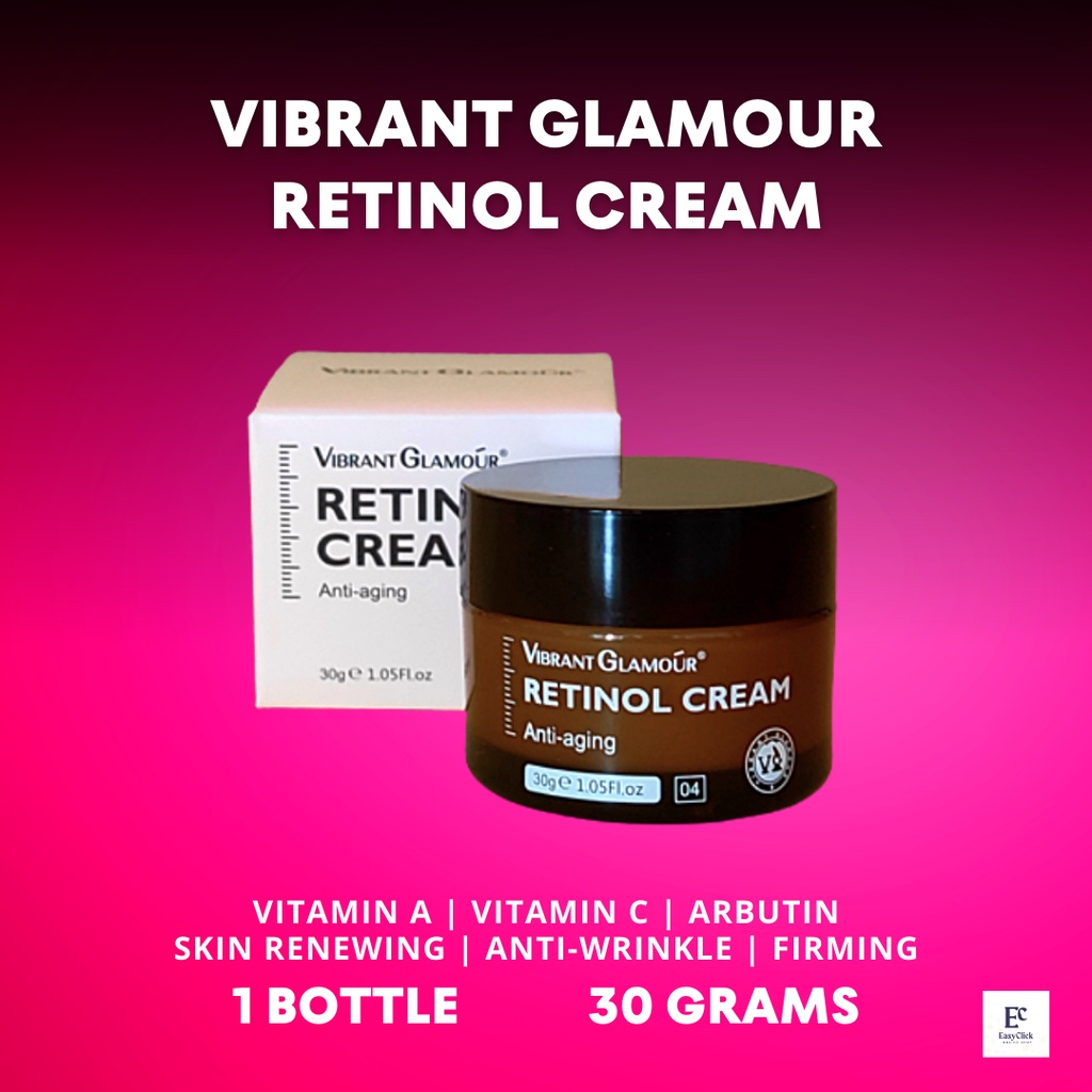 Authentic Vibrant Glamour Retinol Cream Natural Retinol Serum Anti Aging Anti Wrinkle 2534