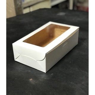 6x10x3 Cake Box and Pastry Box (Dozen Donut Box) / 10 or 20 pcs per pack #6