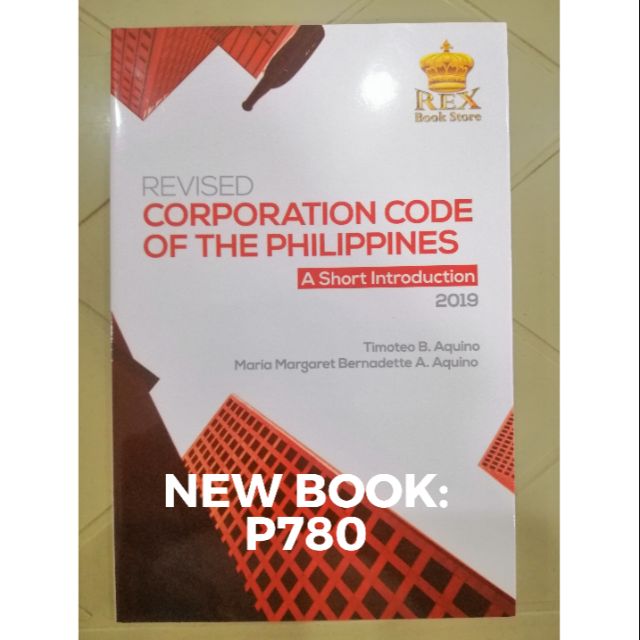 Authentic: Revised Corporation Code Of The Philippines | Shopee Philippines