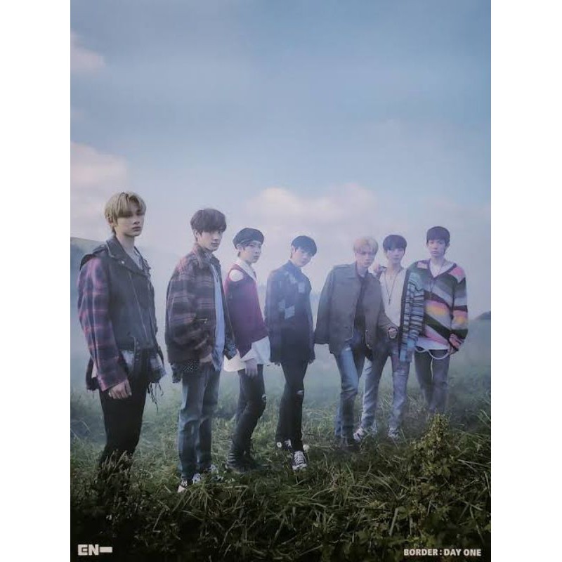 Onhand Enhypen Border Day One Album Official Poster Dusk And Dawn Shopee Philippines