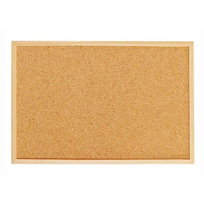 Cork Board Wooden Frame 60 Cm X 90 Cm Shopee Philippines