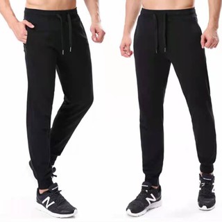 10 Color Unisex Palie Jogger Pants Makapal Tela With Zippers TB ...