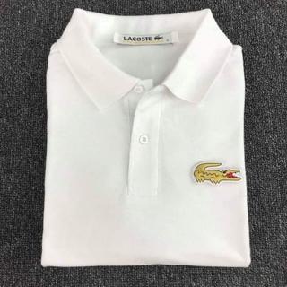 lacoste white shirt mens