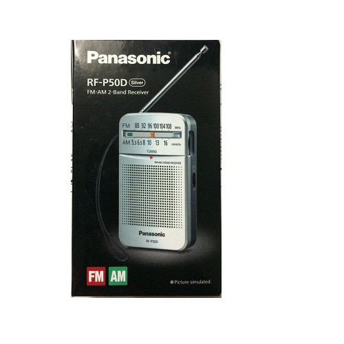 Panasonic RF-P50D AM/FM 2 BAND RECEIVER Pocket Radio | Shopee Philippines