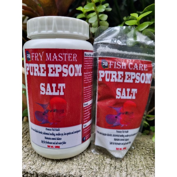 FISH CARE PURE EPSOM SALT 100g and 500g Shopee Philippines