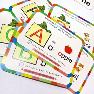 NEW THICK FLASHCARDS (ALPHABET & NUMBERS) FOR KIDS EDUCATION | Shopee ...