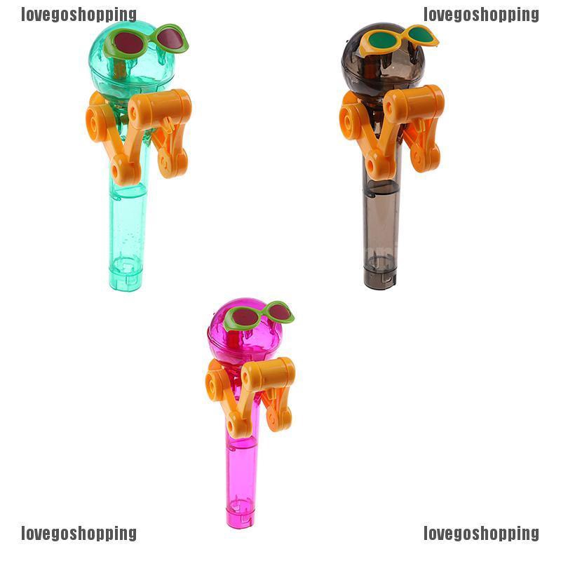 robot lollipop holder