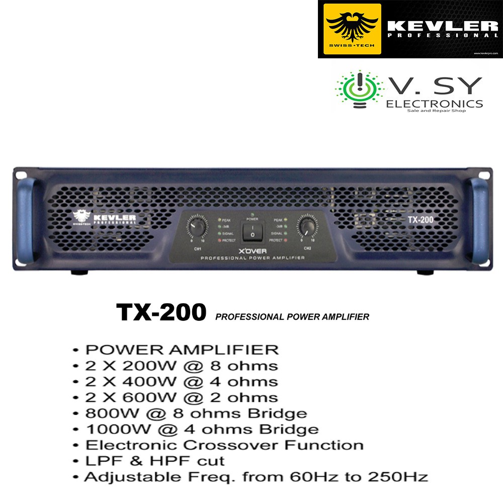 Kevler Power Amplifier is rated the best in 04/2024 BeeCost