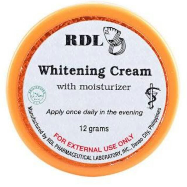 RDL whitening Cream 12grams Shopee Philippines