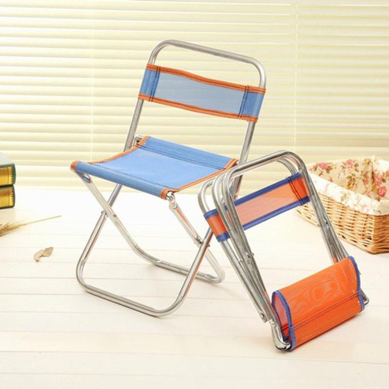 Portable folding chair stool with back or not back for outdoor and