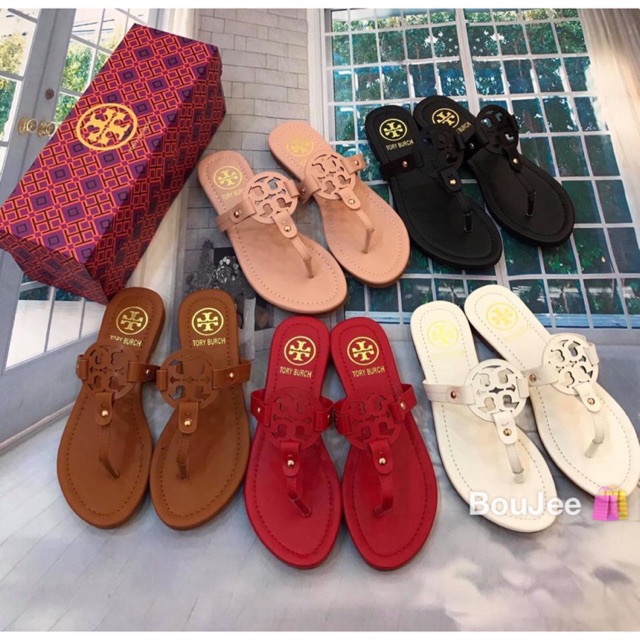 Top Grade Tory Burch Miller Sandals | Shopee Philippines