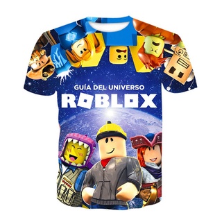 Game Robloxing T Shirt Children New Kawaii 2021 Funny Summer Cartoon 3D T-shirt For Boys Girls Kid Clothing Unisex Short Sleeves