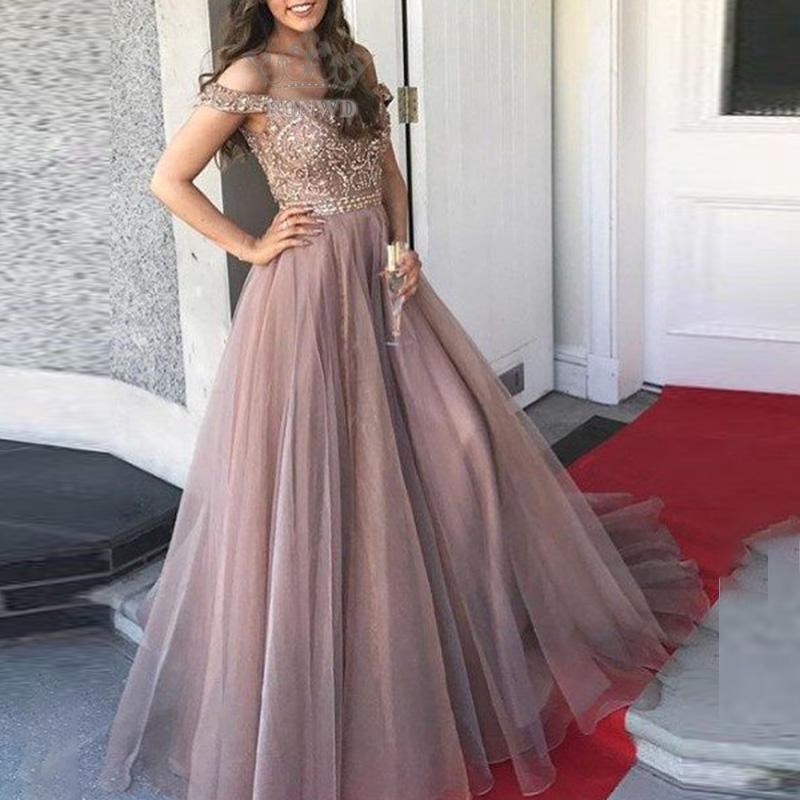 fluffy maxi dress