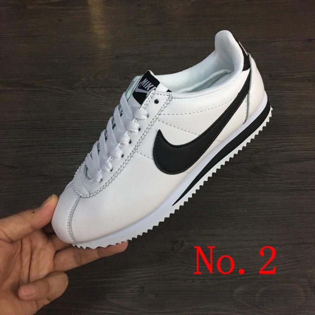 junjin111 Nike Cortez Leather Men's and women's sports breathable running shoes  Fashion | Shopee Philippines